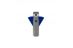 China Pedestrian Access Entry Flap Barrier Gate Multiple Mode Control Single / Double Passage supplier