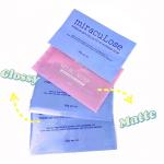 Customized Printed Small Plastic Sachet Back Side Seal Bag Pillow Bag Soap Packaging Mylar Bags for sale
