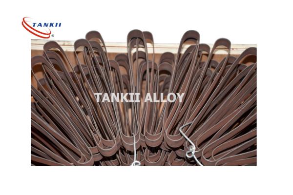 Black Surface FeCrAl Alloy High Resistance Furnace Wire Ribbon Shape