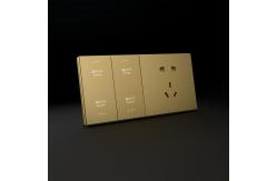 China Black Wifi Connected Light Switch 220V Smart Switch For Led Lights supplier