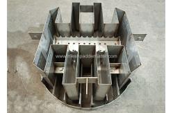China Random Packing Tower Internals Custom Design Flow Rate Trough Distributor Liquid supplier