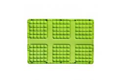 China Standard Size Green Collapsible Plastic Containers / Foldable Plastic Box supplier