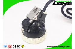 China 450mA 216lum Underground LED Mining Headlamp Corded 4000lux supplier