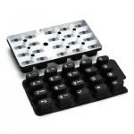 Long Lasting Silicone Rubber Keypads With A Life Span Of Over 1 Million Cycles for sale
