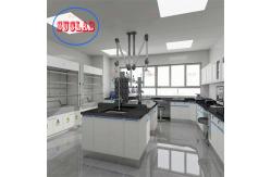 China Customizable Chemistry Lab Bench Quotation Free with Safeguard Cover and Splash-proof Box supplier
