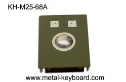 China Laser Pointing Industrial Panel Mount Trackball Mouse , IP65 Rate Rugged Trackball supplier