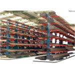 Large Capacity Cantilever Lumber Rack , Industrial Cantilever Racks Stable