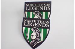 China TPU Badges Custom Clothing Patches Embossed With 3D Effect Logo supplier