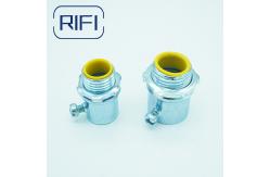 China EMT Set Screw EMT Connector Steel Electrogalvanized EMT Conduit Fittings supplier