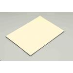 Ivory Aluminium Pvdf Customized Color Panel 4mm Curtain Wall Panel Decoration Wall Cladding for sale