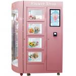24 Hours Outdoor Flower Florist Vending Machine With Coolant Function for sale