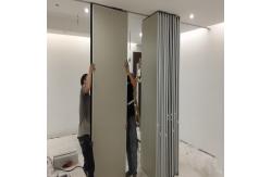 China Customized Restaurant Room Divider / Movable Wall Partitions Max 8000 mm Height supplier