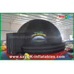 5m DIA Black Inflatable planetarium Dome Projection Tent For School Teaching for sale