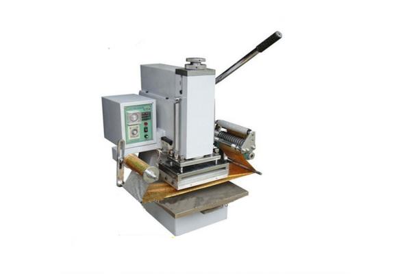 Manual gilding press machine for paper, t-shirt