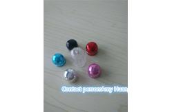 China Empty Hard Gelatin Capsule Bottle Sex Pill Container With Aluminum Foil Cap supplier