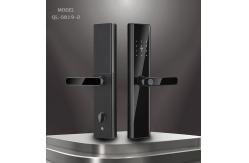 China Black Smart Life Fingerprint Door Lock For Tuya Wifi TTlock App supplier