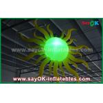 Fire - proof Inflatable Lighting Decoration , Nylon Cloth LED Lighting Ball for sale