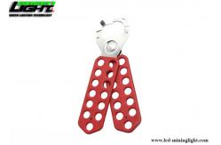 China Nylon Handle 25mm 1'' 13 Holes Steel Hasp Lockout supplier