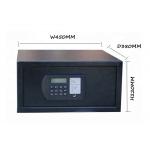 Personal Safe Ant Drilling Storage Locker Cabinet