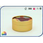 4c UV Print Cylinder Kraft Tube Packaging Hot Stamping Logo for sale