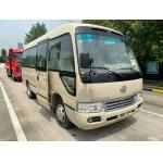 Diesel 19 Seat 2016 Year Kinglong 85kw Used Coach Bus Coaster for sale