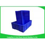 Recycle Industrial Plastic Containers , Standard Euro Stacking Boxes Eco-Friendly