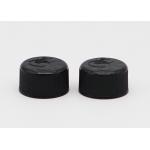 Customized Plastic Child Proof Cap For Bottles Black 20mm Screw Cap