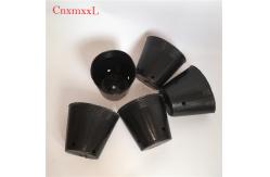 China soft pot flexible plastic nursery pots black plastic nursery pots can be customized supplier