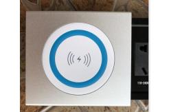 China Wireless Charging Multimedia Conference Table Socket / Under Table Power Socket supplier