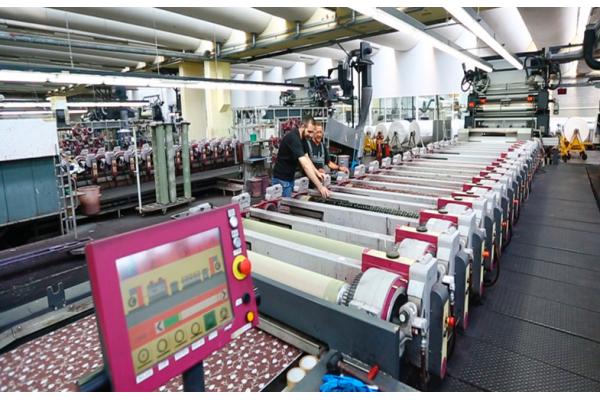 Nickel Mesh High Open Area Rotary Printing Screen 165M 640 819 914 1018