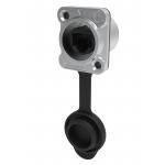 Industrial Ethernet Chassis Connector Female Outdoor Waterproof Rj45 Connector