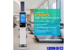 China Professional 8 Electrodes Body Composition Fat Analyzer Height Weight Scale with Printer supplier