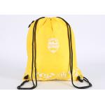 Yellow / White Heat Press Logo Printing , Beautiful Custom Heat Transfer Designs