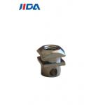 H62 Nickel Plated Threaded Insert Nut Knurled Thumb Nuts M5 X 10.5mm