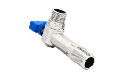 China OEM Quick Open 90 Degree Angle Stop Cock Valve Size Customized supplier