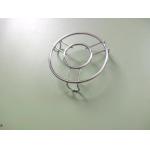 Neatly Kitchen Pantry Silver Mesh Baskets With Wooden Handles