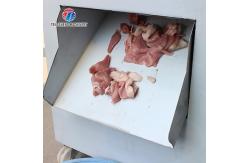 China Large automatic meat slicer stainless steel commercial bacon beef slicer fresh meat slicer supplier