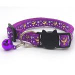 Nylon Adjustable Small Kitten Collars Solid Safe For Pet Indoor