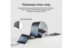 China Home Commercial Flexible Solar Modules Panels 100W ETFE Rollable CIGS supplier
