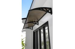 China Impact Resistant Polycarbonate Window Awning Optimal Performance High Durability supplier