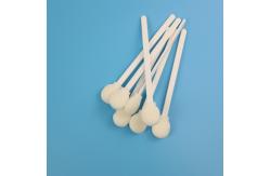 China White PP Stick Round Foam Tip TOC Nasopharyngeal  Specimen Collection Swab supplier