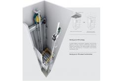 China Roomless Passenger Elevator Load 630 - 1000kg Speed 1.0 - 1.75m / S supplier