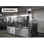 PE Film Shrink Wrapping  Juice Filling Machine   Within ± 2mm  Control Accuracy
