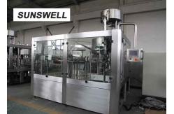 China PE Film Shrink Wrapping  Juice Filling Machine   Within ± 2mm  Control Accuracy supplier
