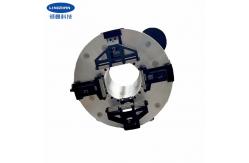 China Higher Accuracy Rotary Pneumatic 4 Jaw Laser Chuck For Fiber Laser Cutting supplier