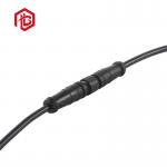 Black White LED Light 2 PIN 3 PIN Watertight Power Connector