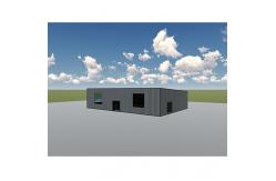 China Customized Light Weight Steel Structure Warehouse Prefabricated Steel Portal Frame Warehouse supplier