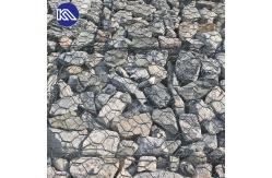 China Metal Gabion Box Retaining Wall River Stone Mesh Pvc Coated Hexagonal Gabion Basket supplier