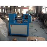 Lab Electric Rubber Mixing Machine Horizontal Open Mixing Mill PLC Control for sale