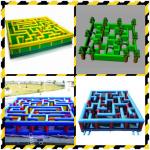 Inflatable Labyrinth, Ourdoor Inflatable Maze Games For Business Promotion for sale